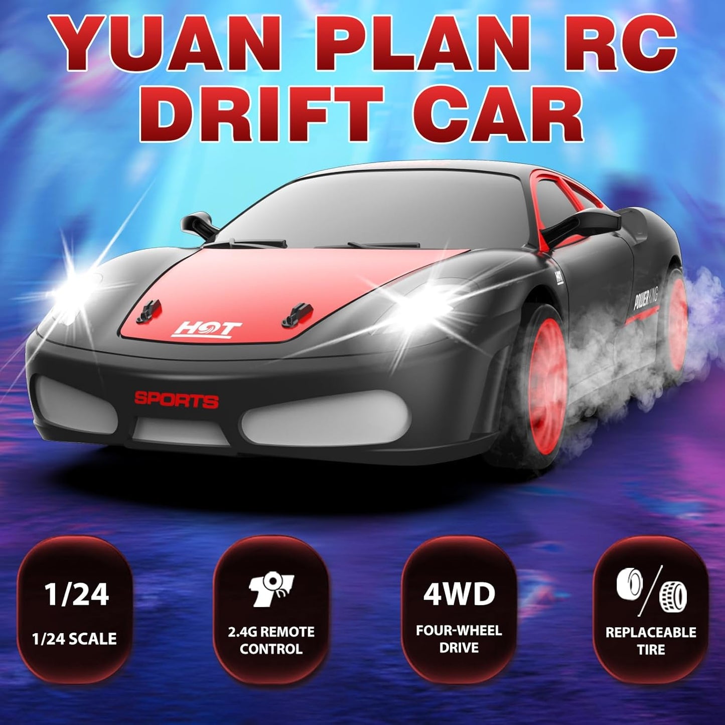 Coche RC de Alta Velocidad