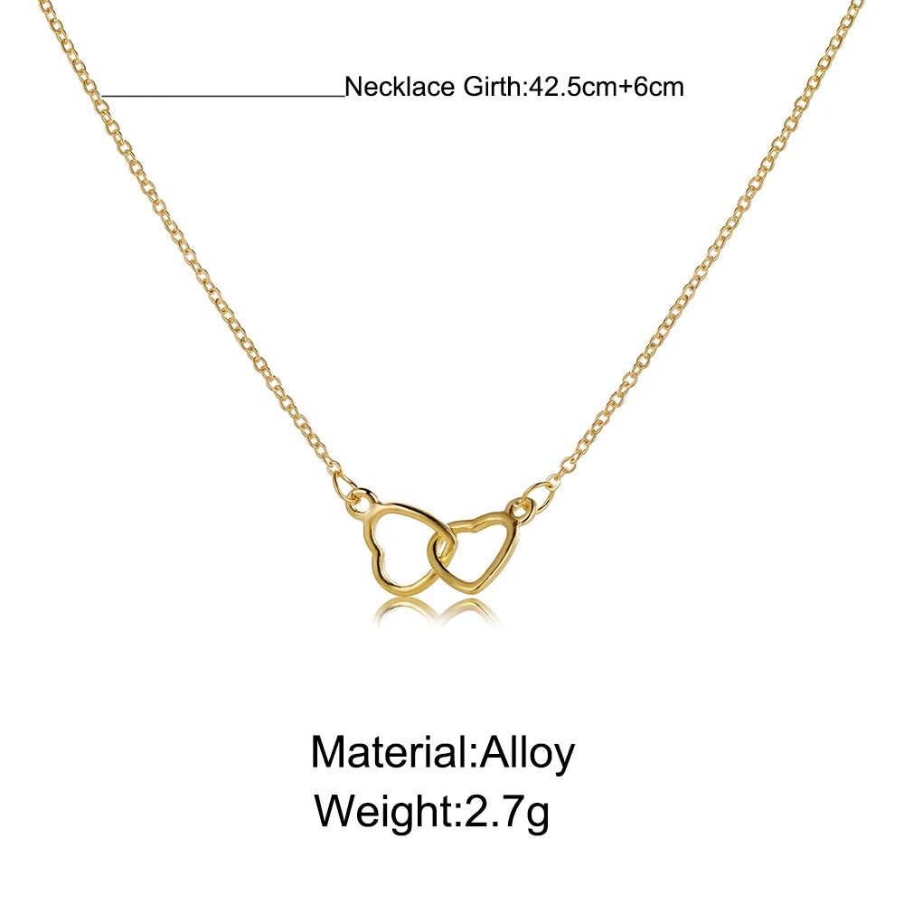 Collar Corazones Conectados