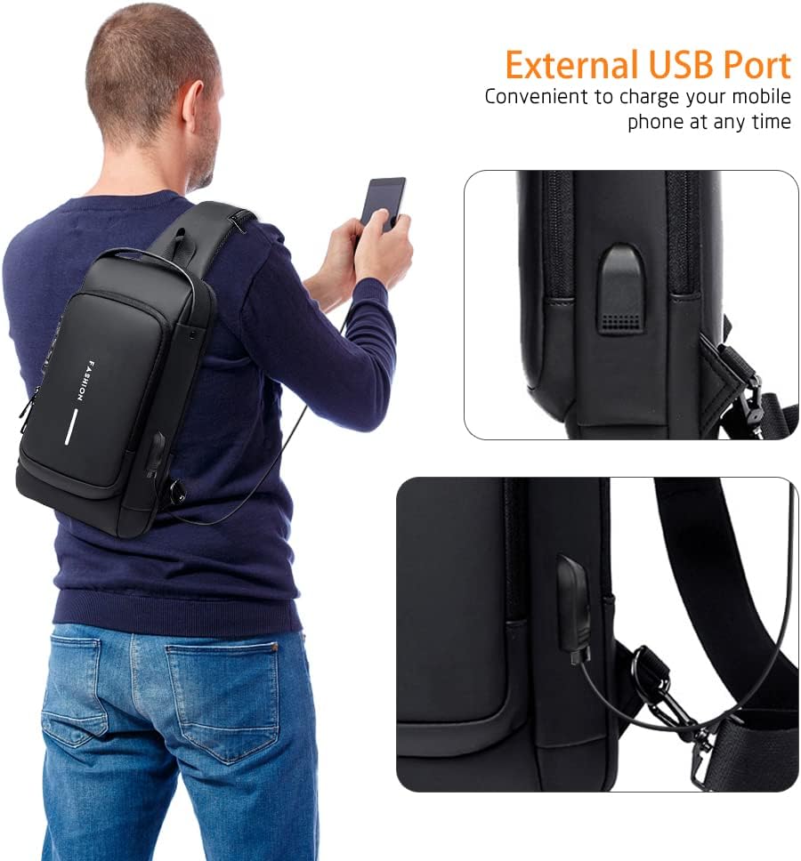 Mochila Antirrobo con USB
