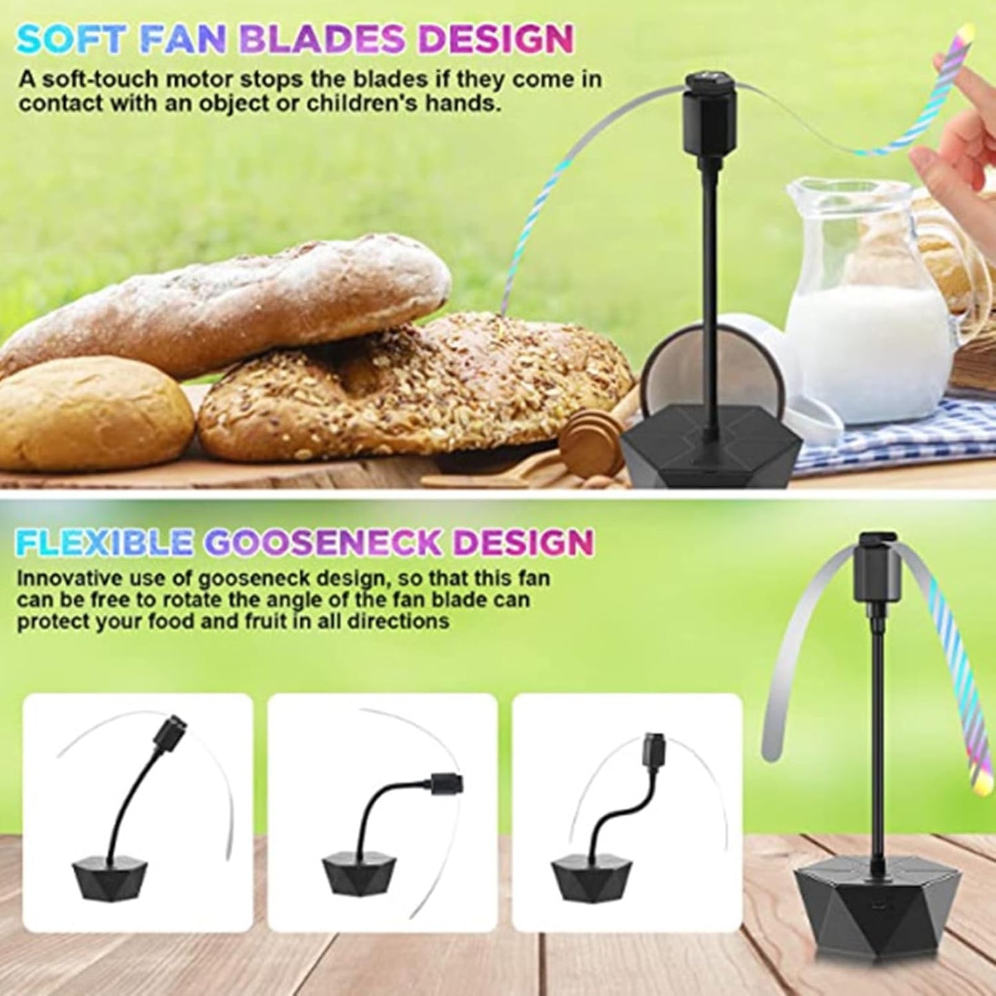 Ventilador Mágico Contra Moscas