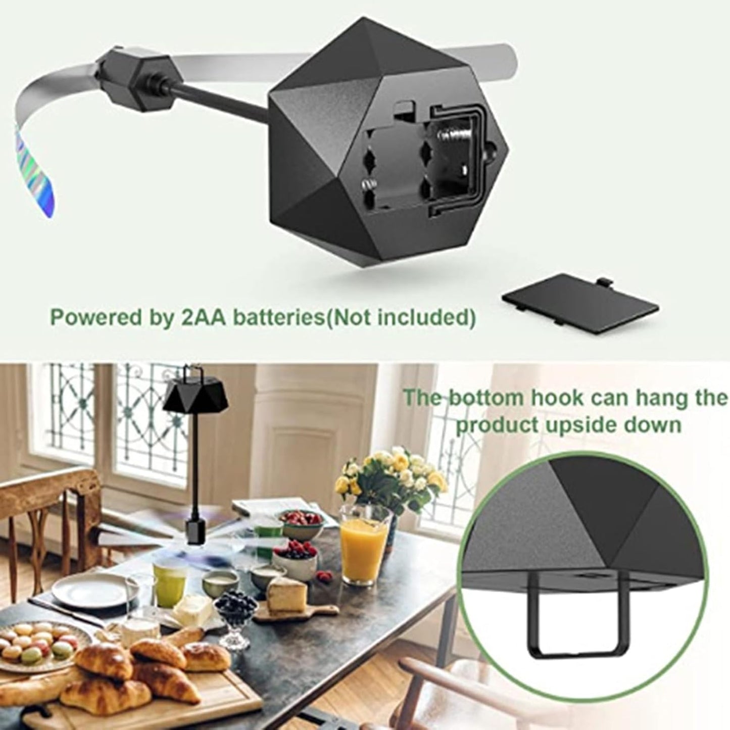 Ventilador Mágico Contra Moscas