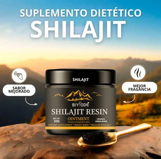 Shilajit 100% Puro 💎 Fuente de Energía Vital del Himalaya