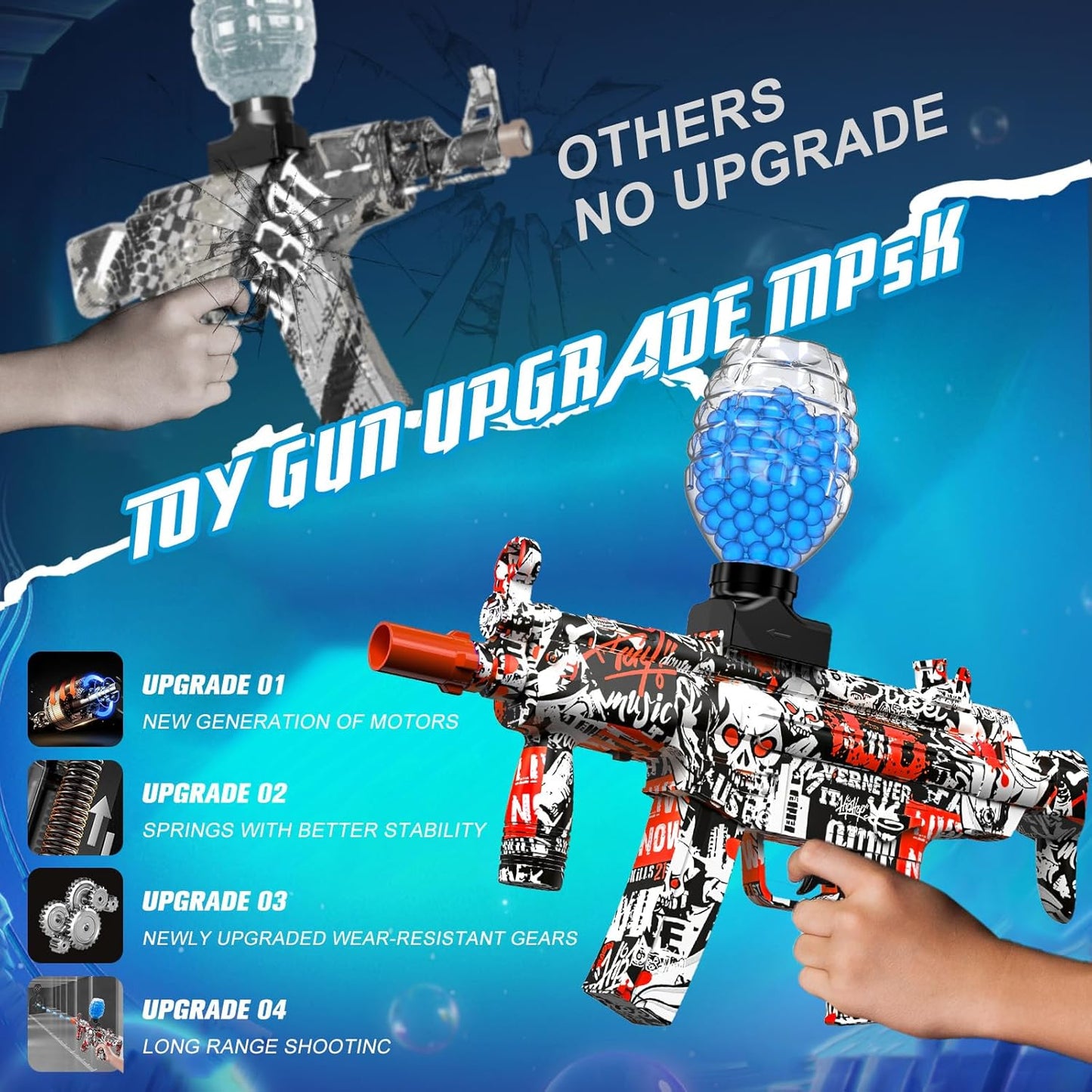 Pistola de Gel Splat Divertida