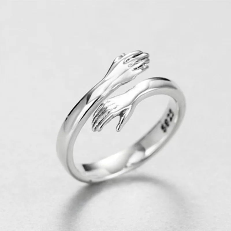 Anillo Abrazador Zirconia Amor