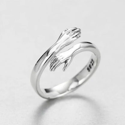 Anillo Abrazador Zirconia Amor